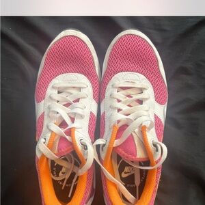 Nike Pink and Orange Athletic Sneakers